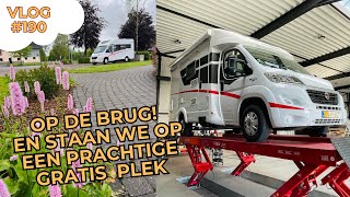 TREKHAAK MONTEREN fiat ducato CAMPER en we staan op een GRATIS plekje in België #190