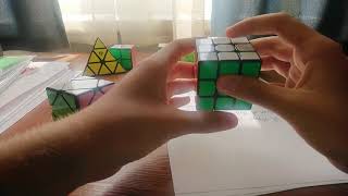 картинка: Skewb Blindfolded Tutorial #1 [Как собрать центры]