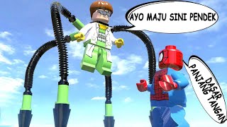 TUTORIAL MEMAINKAN GAME LEGO MARVEL SUPER HERO PART 2 MELWAN DOTER OCTOPUS screenshot 5