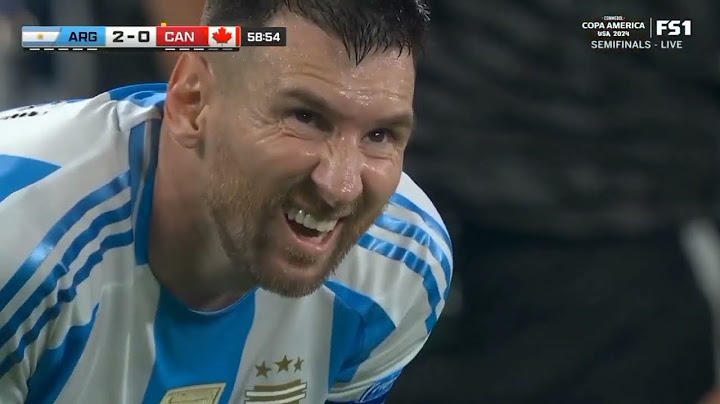 Argentina Vs Canada 2 0 Copa America 2024 Semi Final Extented Highlights   ARG VS CAN720p