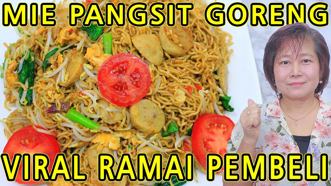 MIE PANGSIT GORENG YANG VIRAL RAMAI PEMBALI 