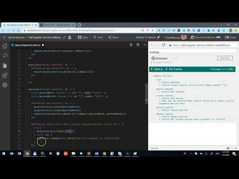 TDD   Angular Simple Service   Error Example