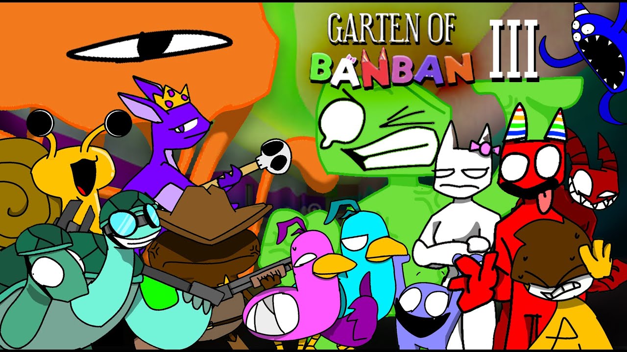 Garten of banban 3 Fanmade by buggy huggy meme - Comic Studio