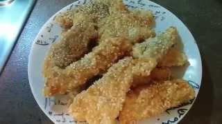 Филе куриное в кунжуте Филе куриное в кунжуте