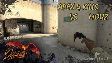CS:GO - apEX vs mouz