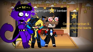 Garten Of Banban Poppy Playtime Reacts To Jason Vs. Survivors