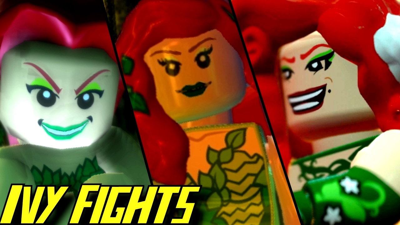 Evolution of Poison Ivy Battles in LEGO Batman Games (2008-2017) - YouTube