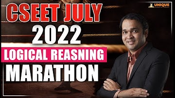 CSEET July 2022 | Logical Reasoning Marathon