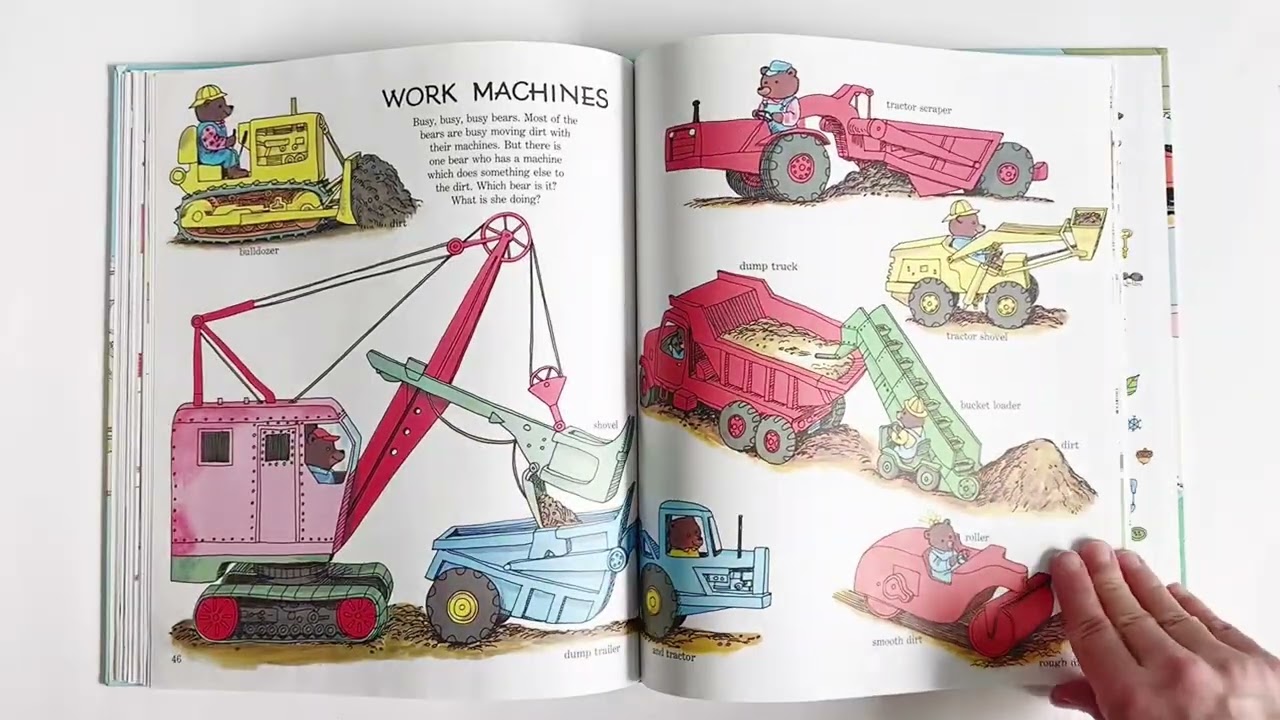 Richard Scarry's Best Word Book Ever (Giant Golden Book) Hardcover – by Richard Scarry, Golden Books