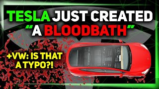 It's a Bloodbath: Thanks, Tesla / VW's Absurd Spending Plan