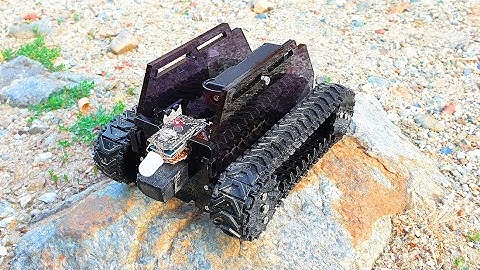 Smart Bluetooth RC Tank - DIY Remote Control Vehicle Using Bluetooth and Smartphone