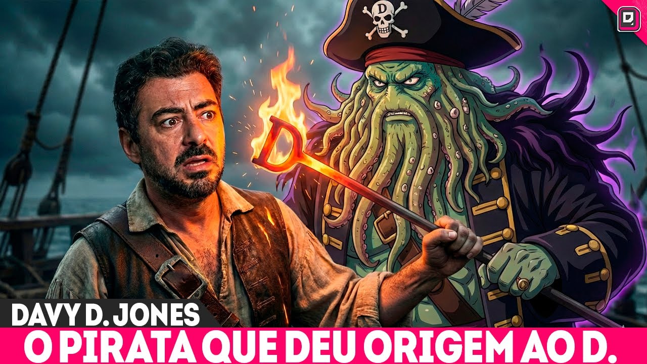 Revelada a suposta origem de davy jones em one piece, superando joyboy no século perdido