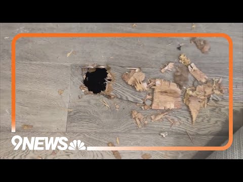 International Space Station debris hits home