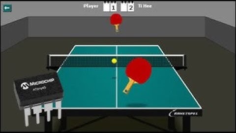 Arduino Game Project: Pong Game using an ATtiny85 and OLED display SSD1306