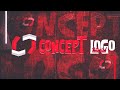 How to make this concept logo in android  concept logo  detrox gfx