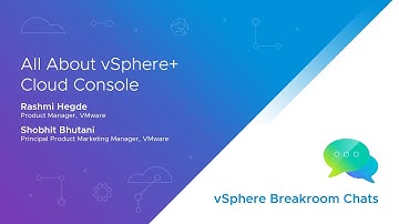 VMware vSphere Breakroom Chats | Episode 13