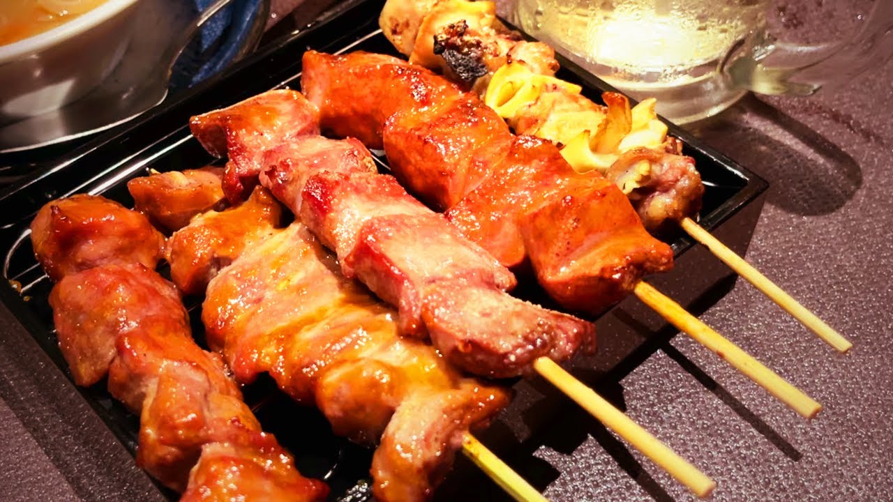 串盛り半額!! 人気もつ焼き店の新店オープン記念でお得に飲む