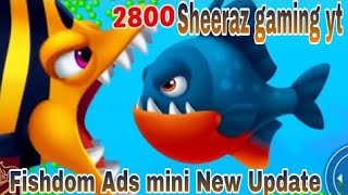 Fishdom🐠 Ads Mini Games New 6.5Update video  Hungry Fishs🐟 Gameplay 2024 sheeraz Gaming yt