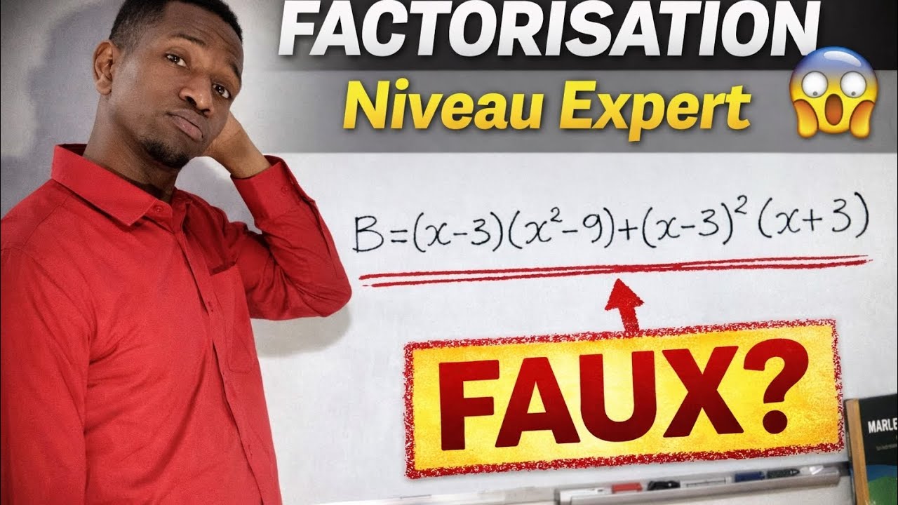 Factorisation niveau expert : seuls les vrais matheux iront au bout