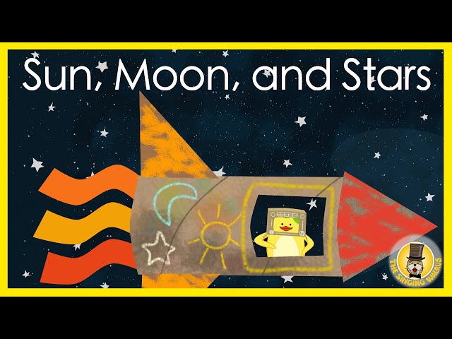 Sun, Moon, and Stars | The Singing Walrus | Songs for kids class=