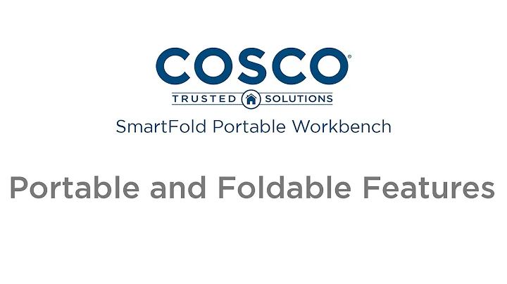COSCO Folding Workbench- Portability and Foldability