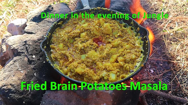 Do you have potatoes? Prepare this delicious Royal dinner in just a few minutes in jungle!