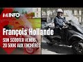 Le clbre scooter de franois hollande vendu aux enchres