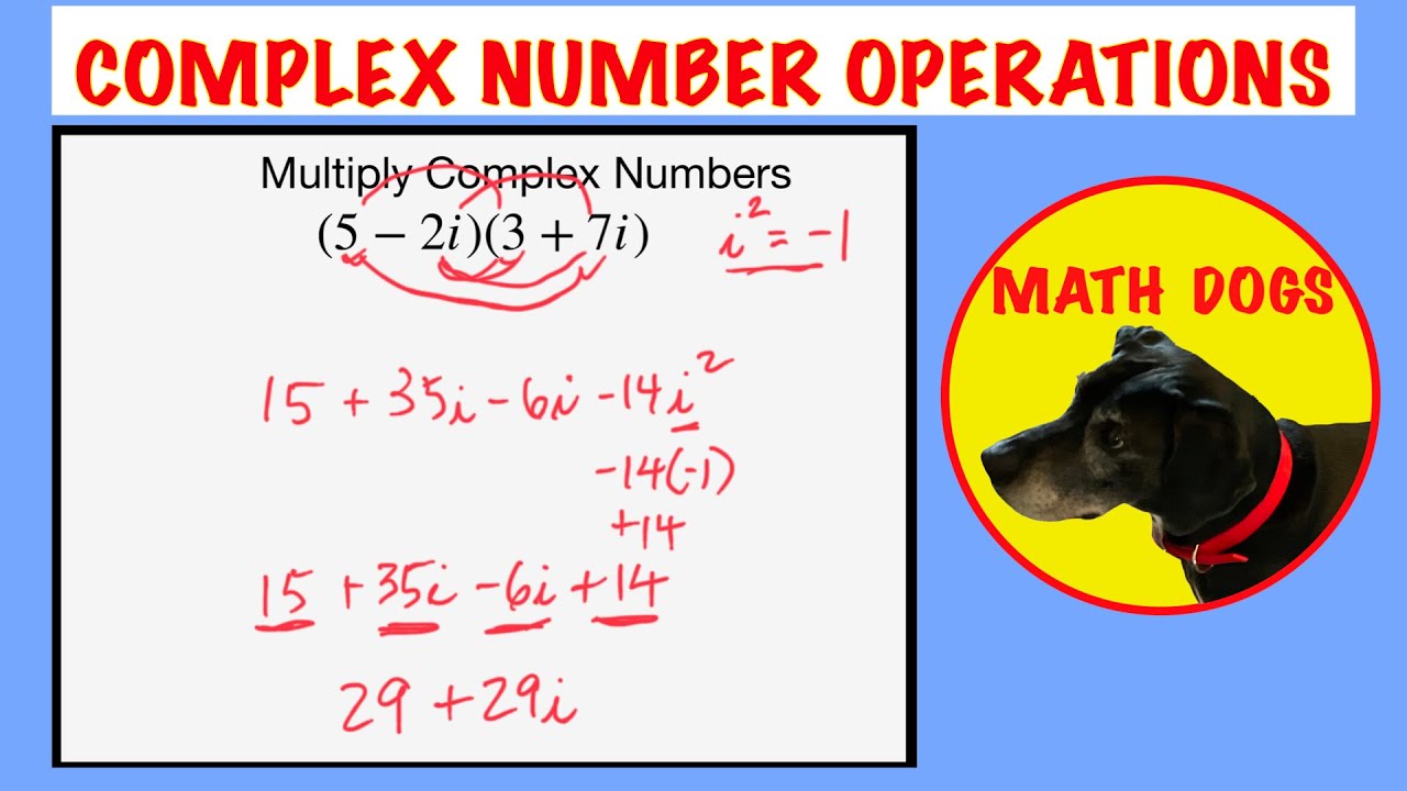 Complex Number Operations EXAMPLES YouTube Complex Number Operations EXAMPLES YouTube