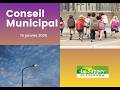 Ref:vcVCgEJxEkQ Conseil municipal du 15 janvier 2026 - commune du sappey en chartreuse