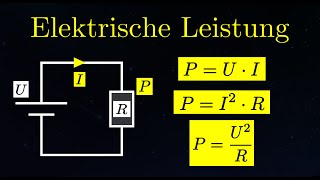 Elektrische Leistung Einfach Erklärt Elektrischer Strom 7 Von 10