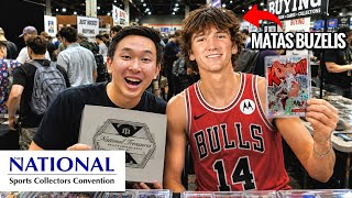 I opened CRAZY BASKETBALL PACKS with NBA STAR MATAS BUZELIS at the NATIONAL (BOOM)! 😱🔥 screenshot 5