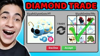 DİAMOND LADYBUG TRADE !? 9 TANE LEGENDARY PET VERDİ !! ( Roblox Adopt Me )