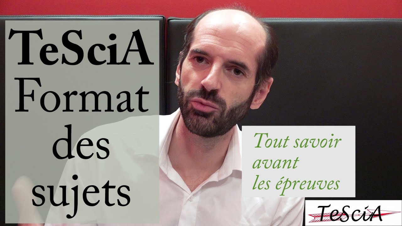 TeSciA 2025 : Format des sujets