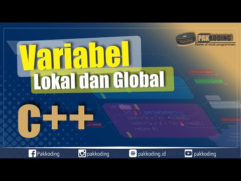 C++ - Perbedaan Variabel Lokal dan Global