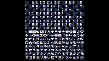 FONTS TESTING ZUWIFAMEJO PICO 8 Fantasy Virtual Console Lexaloffle Games www lexaloffle com