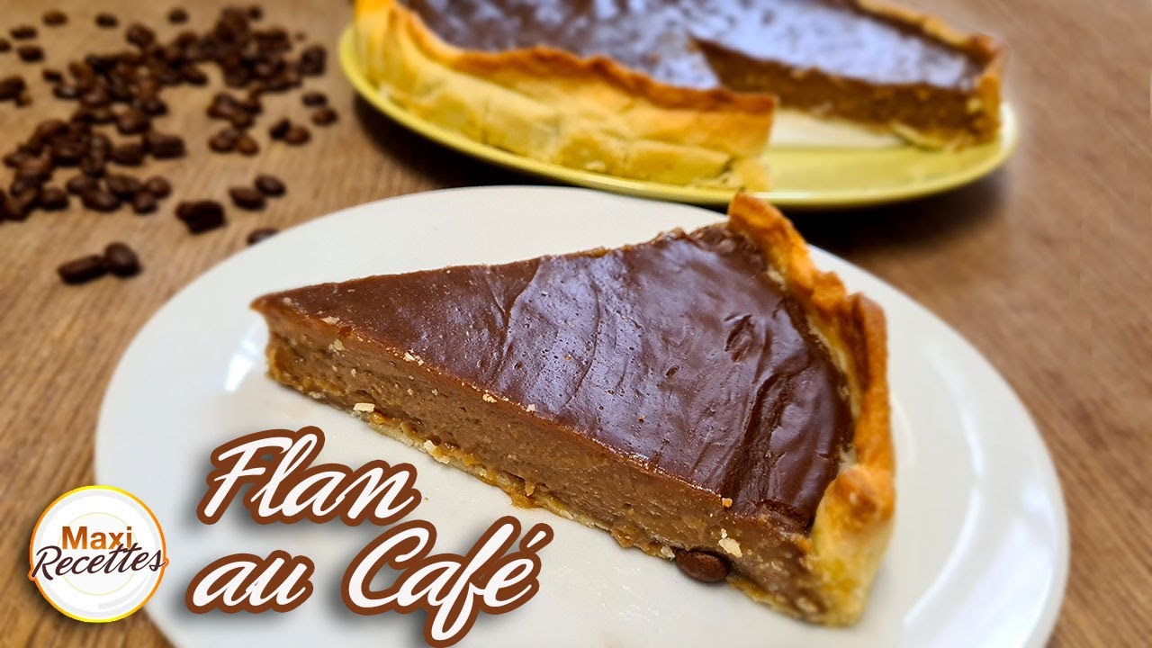 Flan pâtissier au café - Recette facile et rapide - YouTube