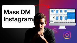Send Mass DMs on Instagram using MKT Insta | Instagram Automation Tool