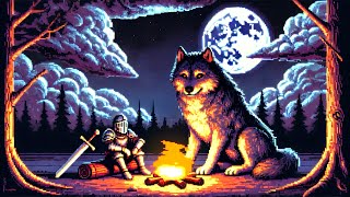 You’re Not Alone… The Giant Wolf Will Keep You Safe Tonight