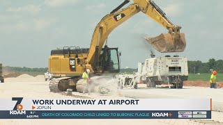 Construction has begun at the Joplin Regional Airport for a new runway