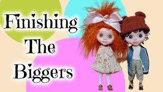 Finishing Up My Custom The Biggers Dolls Custom Doll Art