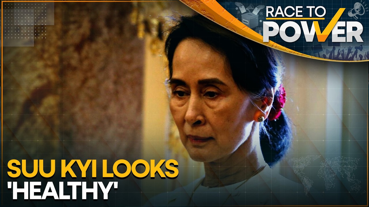 Myanmar Releases Photos of Suu Kyi's First Public Contact in Years | WION Race to Power