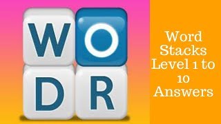 Word Stacks Answers Level 1 to 10 screenshot 5