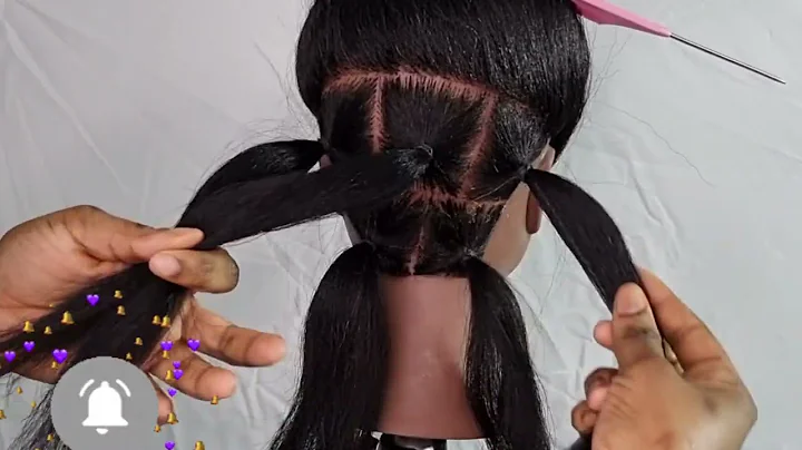 JUMBO Box Braids Parting Tutorial | How To get The Perfect parts!