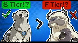 Ranking ALL ATLA animals by REALISM ft. Aspen Aspires (Part 1)