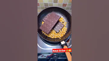 Dairy Milk Chocolate Popcorn Recipe Shorts Youtubeshorts 