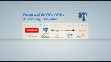 Postgresql Veritabanı WAL Kavramı
