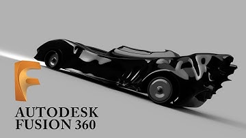 Speed Run Design of Batmobile in Fusion 360 Part - 3 of 5