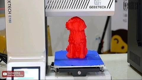 Geeetech E180 Mini 3D Printer with WiFi Module - Gearbest.com