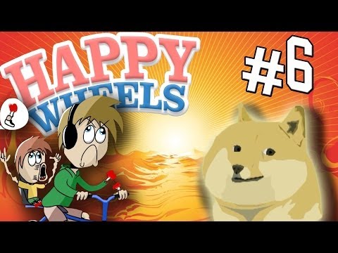 Видео: Двое В Собаке Не Считая Негра! (Happy Wheels С Фростом!) №6