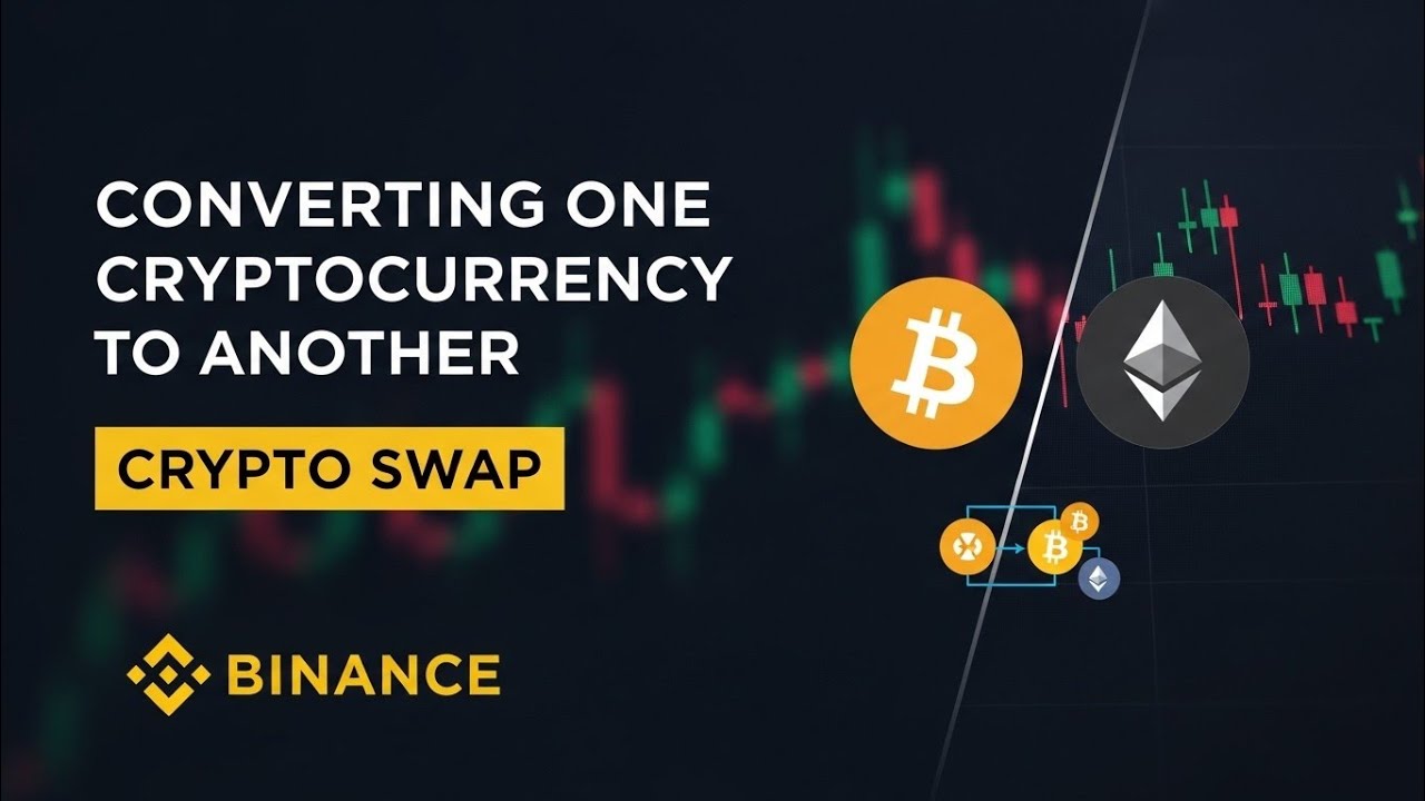 Converting One Cryptocurrency to Another on Binance - YouTube